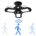Hot Selling LED Folding Ceiling Light with Radar Induction for Garage